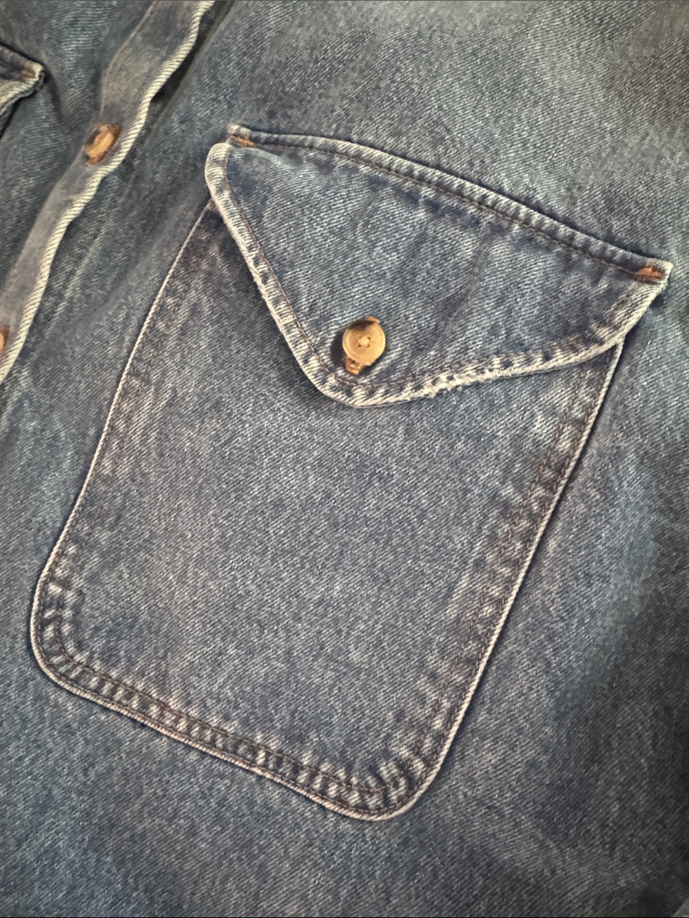 KHAITE Light Blue Denim Jean Jacket - Picture 7 of 12